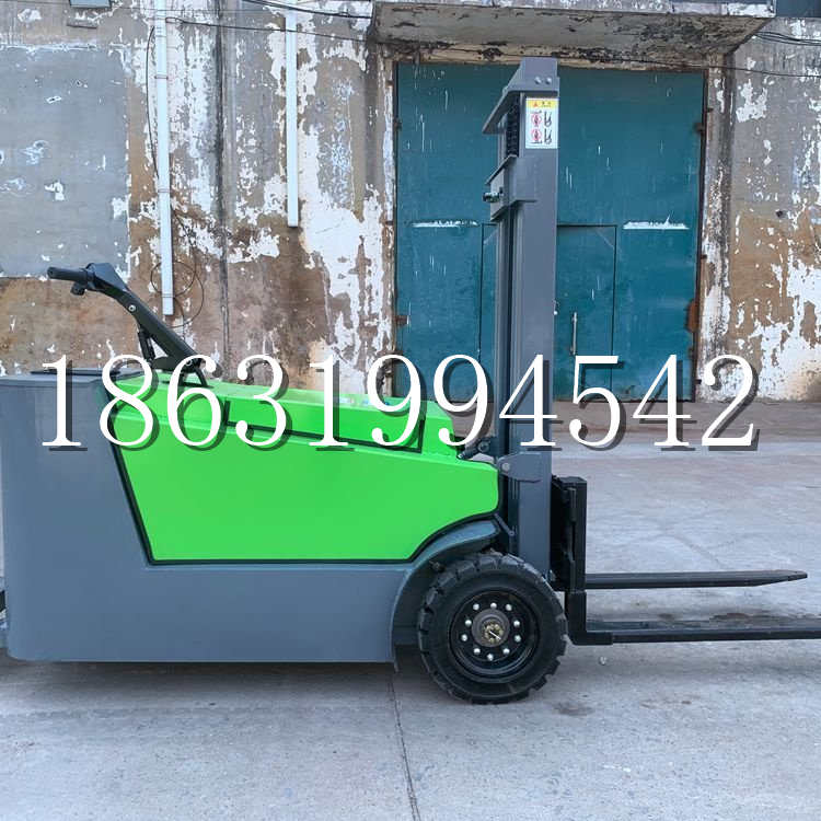 中宁县小型电动叉车1吨2吨步行站驾式电瓶堆高充电装卸车液压升降车铲车
